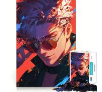 Puzzle 1000 pièces Stylish Guy pour Adultes, Cadeau, Jeu de logique et d'adresse, Anti-Stress, découpe précise, liste de souhaits du Père Noël 38x52cm