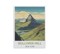 Puzzle 1000 Pièces，Sullivan Hill New York，3D Adultes Papier Jouets Éducatifs Meilleur Cadeau d'anniversaire Garçons Filles（38x26cm）-HH79