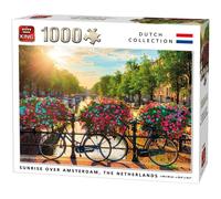 Puzzle 1000 Pièces Sunrise Over Amsterdam