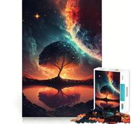 Puzzle 1000 pièces Sunset Fantasy pour Adultes, Jouet Pure Logic, Amusant et apaisant, découpe Nette, Cadeau Exceptionnel 50x75cm