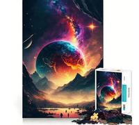 Puzzle 1000 pièces Sunset Fantasy pour Adultes, Jouet Pure Logic, Amusant et apaisant, découpe Nette, Cadeau Exceptionnel 50x75cm