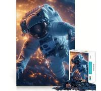 Puzzle 1000 pièces sur Le thème de l'exploration Spatiale pour Adultes et Adolescents Jeu de logique Solide et Amusant, découpe de précision, Cadeau du Père Noël (50x75cm)