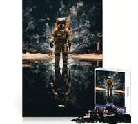 Puzzle 1000 pièces sur Le thème des astronautes et des Voyages spatiaux pour Adultes Un Jeu de logique Relaxant et précis, idéal comme Cadeau de Noël (38x26cm)