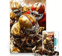 Puzzle 1000 pièces sur Le thème du Football américain Jeu cognitif Amusant,pièces Robustes et aux découpes nettes,idéal pour se détendre et Faire Travailler Son Cerveau à la Maison (38x26cm)