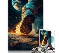 Puzzle 1000 pièces sur Le thème du Football pour Adultes avec Affiche et fiche de Questions-réponses (14 Ans et Plus) (50x75cm)