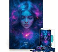 Puzzle 1000 pièces sur Le thème du Signe Astrologique de la Vierge Un Jeu de réflexion Stimulant et Un Passe-Temps captivant pour Les Moments de détente (38x52cm)
