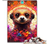 Puzzle 1000 pièces Suricate, Puzzle Impossible pour Adultes, Taille 50x75cm. Un Casse-tête Stimulant, Une activité familiale, Une décoration intérieure, Un Cadeau de Noël.