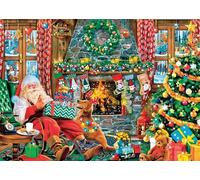 Puzzle 1000 Pièces Surprise de Noël Adulte 70 x 50 cm Classique Puzzle 1000 Pièces Noël Puzzle Jeu Educatif Jouet Défi 1000 Pièces Puzzle pour Adultes