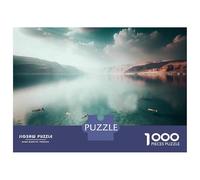 Puzzle 1000 Pièces Swimming in The Dead Sea Puzzles pour Adultes, Améliorent La Mémoire, Stimulants, Cadeaux De Noël Ou d'anniversaire 52x38cm/1000pcs