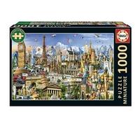 Puzzle 1000 pièces : SYMBOLES EUROPÉENS G