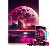 Puzzle 1000 pièces Symphonie Céleste Découpe Précise Jeu d'Aptitude Mentale Jeu Facile Cadeau Artistique de Noël (38x26cm)