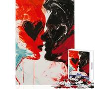 Puzzle 1000 pièces Symphonie des cœurs » Décoration Murale pour Les Amateurs de Jeux et de découverte avec Poster et fiche de Questions Assortis Dimensions 50x75cm