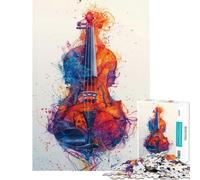 Puzzle 1000 pièces « Symphonie vibrante » stimule Le Cerveau décoration intérieure Jeu Familial pour Les 14 Ans et Plus (50x75cm)