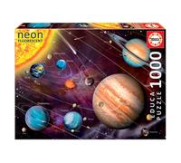 Puzzle 1000 Pièces Système Solaire Phosphorescent - Éclairez Vos Nuits