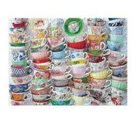 Galison Puzzle Tasses à thé 1000 pièces