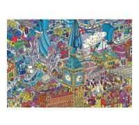 Puzzle 1000 pièces : Technologie Unlimited Fit - EYE-SPY Time : Voyage Londres, Royaume-Uni Trefl Prime