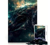 Puzzle 1000 pièces Terreur dans l'espace pour Adolescents, Jeu de logique Stimulant, activité à la Maison, Bords Transparents, Cadeau précieux 50x75cm