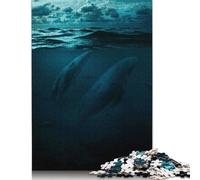 Puzzle 1000 pièces The Big Whalles Puzzles créatifs en Papier carré pour Adultes Cadeaux de Noël 38 x 26 cm / 1000 pièces