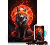 Puzzle 1000 pièces The Firebrand in Fur pour Adolescents améliore la mémoire, se détend et s’Amuse Un Cadeau Unique aux Bords Nets 38x26cm