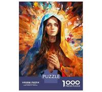 Puzzle 1000 Pièces The High Priestess - Spectrum Tarot Series Puzzle Adulte Jeu Manuel pour S'amuser en Famille Cadeaux Uniques pour Un Anniversaire Et Noël 38x26cm/1000pcs