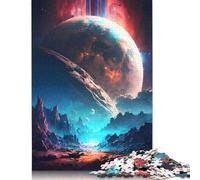 Puzzle 1000 pièces The New Planet Universe pour Adultes et Bois Puzzle éducatif Jeu familial 1000 pièces (75x50cm)