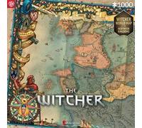 Puzzle 1000 pièces The Witcher 3 The Northern Kingdoms Multicolore E