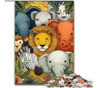 Puzzle 1000 pièces, thème Animalier, idéal pour Les Adolescents, pour renforcer Les Liens familiaux, pour stimuler l'esprit et pour décorer sa Maison (Taille 26x38cm)