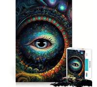 Puzzle 1000 pièces Third Eye Field pour Adolescents, Jeu de logique et de Sens, Divertissement paisible, Bords Lisses, Cadeau créatif 50x75cm