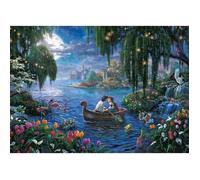 Puzzle 1000 pièces : Thomas Kinkade : La Petite Sirène et le Prince Eric, Disney