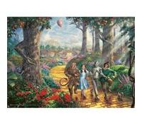 Puzzle 1000 pièces - Thomas Kinkade : Le Magicien d'Oz : Suivez la route des Briques Jaunes Schmidt G