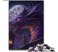 Puzzle 1000 pièces Tigre Magique Puzzles pour Noël Halloween Fête des Mères Nouvel an Cadeau de Pâques (Taille 50x75cm)