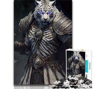 Puzzle 1000 pièces Tigre mécanique Puzzle 1000 pièces pour Adolescents Collection d'artistes Beaux-Arts pour 14 Ans et Plus (26x38cm)