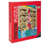 Puzzle 1000 pièces Tintin, la fusée Lunaire XFLR6 + Poster 48x67cm (81567)
