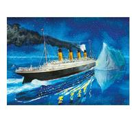 Masterpieces Puzzle de 1000 pièces pour adultes, famille ou enfants - Titanic Fateful Night - 48,9 x 68,9 cm