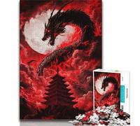 Puzzle 1000 pièces Tornade de Foudre Puzzle 1000 pièces pour Adultes Jouets éducatifs Jeux Anti-Stress Superbes Cadeaux et Jouets (50x75cm)