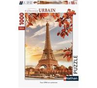 Puzzle 1000 pièces - Tour Eiffel automne - Nathan