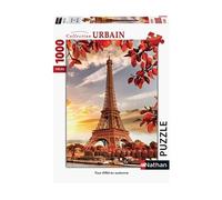 Puzzle 1000 pièces Tour Eiffel en automne