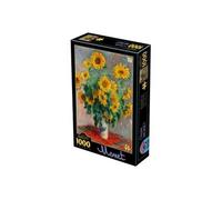 Puzzle 1000 pièces : Tournesols, Claude Monet DToys