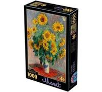 Puzzle 1000 pièces : Tournesols, Claude Monet DToys G