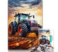 Puzzle 1000 pièces Tracteurs Outils Puzzle 1000 pièces pour Adolescents Cadeaux décoration Murale Cadeaux d'anniversaire et de Noël Uniques Convient aux Enfants de 14 Ans et Plus (26x38cm)