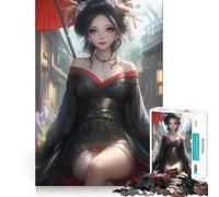 Puzzle 1000 pièces Traditionnel Grace Bord Parfait Jeu Cognitif Jeu de Motivation Jeu de Réflexion Décoration Artistique de Noël (38x26cm)