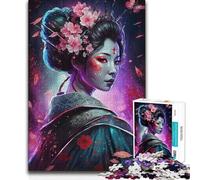 Puzzle 1000 pièces - Traditions des Geishas - Persévérance, Analyse et logique - Jeu de détente pour Les 14 Ans et Plus - 38x26cm
