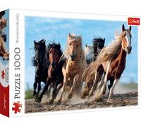 Puzzle 1000 pièces Chevaux au galop