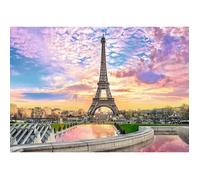 Puzzle 1000 pièces - Trefl - Tour Eiffel, Paris, France - Architecture et monument - Coloris Unique