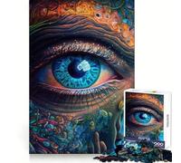 Puzzle 1000 pièces Troisième Œil Espace pour Adultes, Cadeau pour renforcer Les Liens, se Souvenir, Passer Un Moment Serein, qualité supérieure, Article de Noël 38x52cm