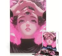 Puzzle 1000 pièces Troisième Œil et Chagrin pour Adolescents Un Jeu d'éveil cérébral apaisant et créatif, Un Cadeau attentionné 38x52cm