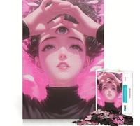 Puzzle 1000 pièces Troisième Œil et Chagrin pour Adolescents Un Jeu d'éveil cérébral apaisant et créatif, Un Cadeau attentionné 38x52cm