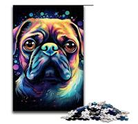 Puzzle 1000 pièces « Un Chien glorieux » pour Adultes idéal pour Les Adolescents de 14 Ans et Plus 75 x 50 cm
