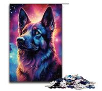Puzzle 1000 pièces Un Chien glorieux pour Adultes Jeu Familial en Bois 75 x 50 cm