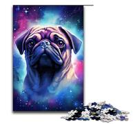 Puzzle 1000 pièces Un Chien glorieux pour Adultes Jeu Familial en Bois 75 x 50 cm